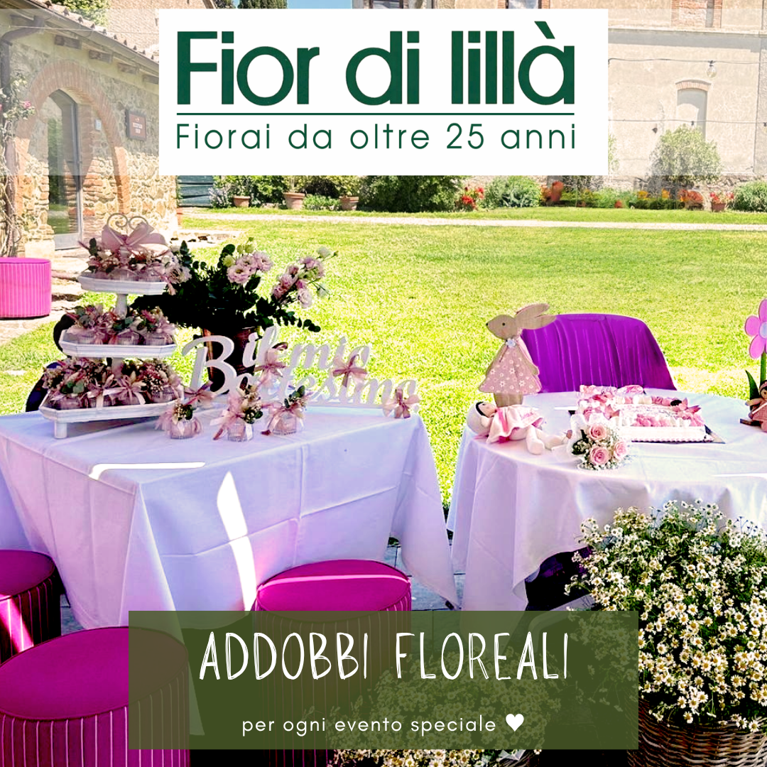 Addobbi Floreali Grosseto per ogni tipo di Evento Battesimo, Comunione, Compleanno, Matrimonio - Fior di Lillà, Preventivo Personalizzato (4)